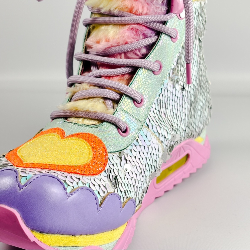 Irregular Choice Surf’s Up Sneakers | Hippo Pastel Boots | Size 38 | - Picture 4 of 8